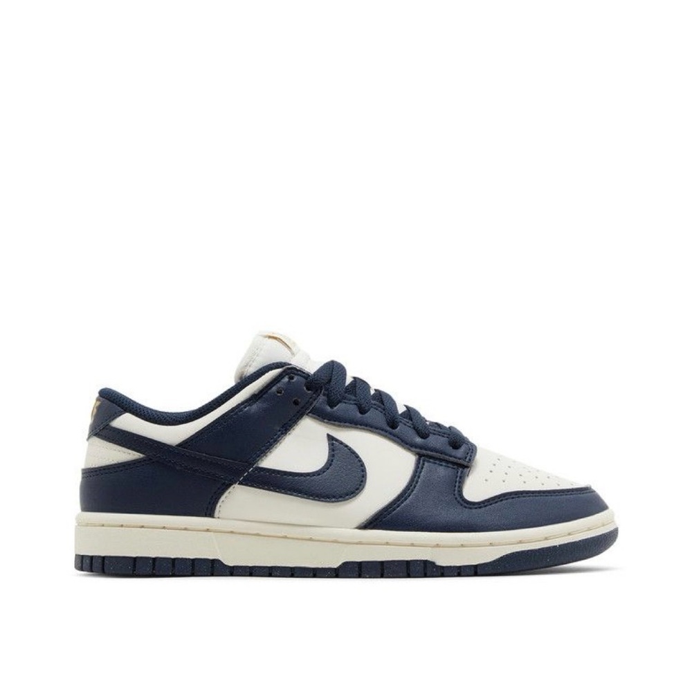 Nike Midnight Blue and Cream Sneakers